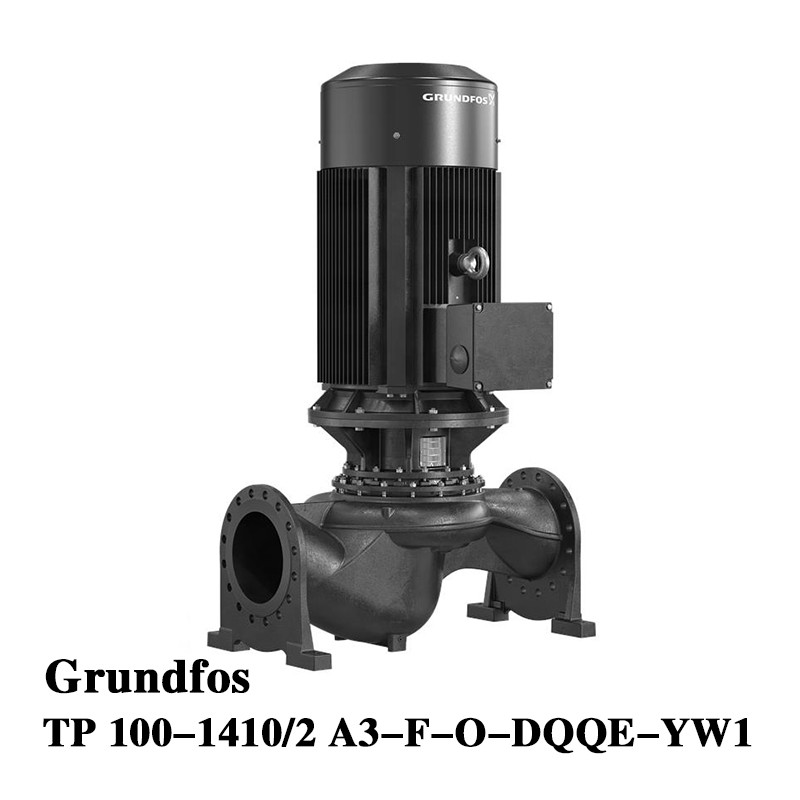 Grundfos TP 100-1410/2 Booster Vertical in-Line Circulating Pump ...