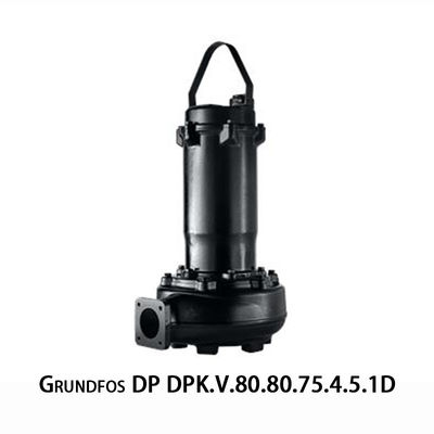 Bomba de esgoto submersível Grundfos DPK para transferência de água da chuva sem obstrução de inundações Fluxo máximo de 12,8 L/s