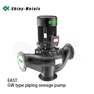 East Gw Type Vertical Pipeline Non-Blockage Sewage Pump