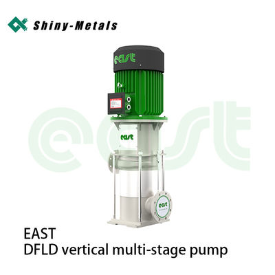 East Dfld Stainless Steel Vertical Multi-Stage Centrifugal Water Pump, Industrial High-Pressure Water Treatment Pump, Multi-Stage Booster Water Pump