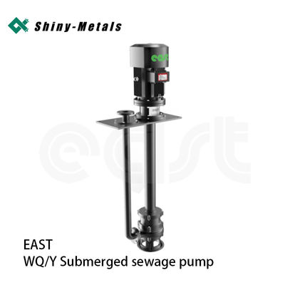 East Wq/Y Non Clogging Flood Rain Water Dirty Water Transfer Submersible Sewage Water Pump Submerged Sewage Pump