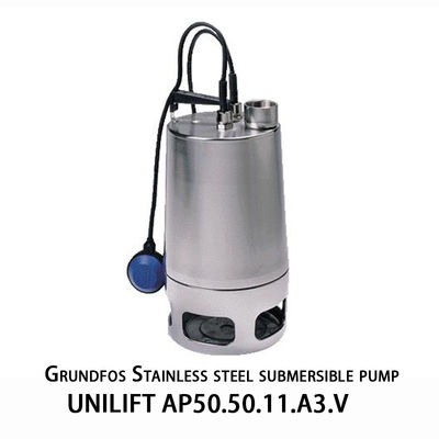La pompa sommergibile Grundfos AP50 in acciaio inossidabile è adatta a pompare acque superficiali e sotterranee
