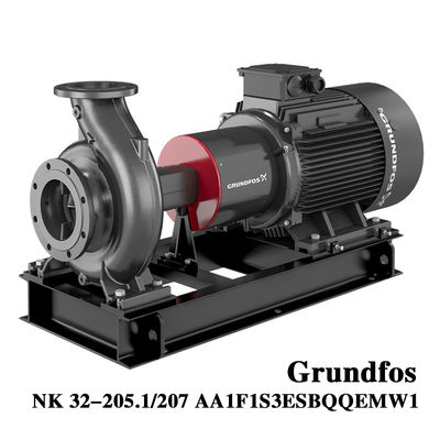 Grundfos NK 32-205 1/207 Non Self Priming Single Stage Volute Centrifugal Pump For Commercial Heating