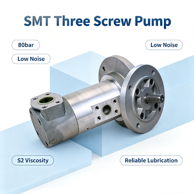 SMT Series 80bar Three Screw Lubrication Oil Pump