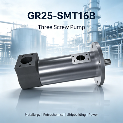 Gr SMT Sm Series Three Screw Pump Low Pressure Pulsation Industrial Oil Pump