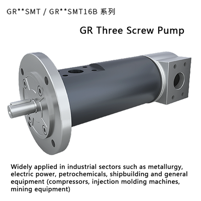 Gr Series Three Screw Pump High Pressure Industrial Lubricating Oil Self Priming Screw Pump