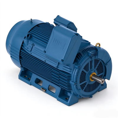VFD Compatible Three-Phase Industrial Motor with Modular Terminal Box and Efficient Cooling for Continuous Duty
